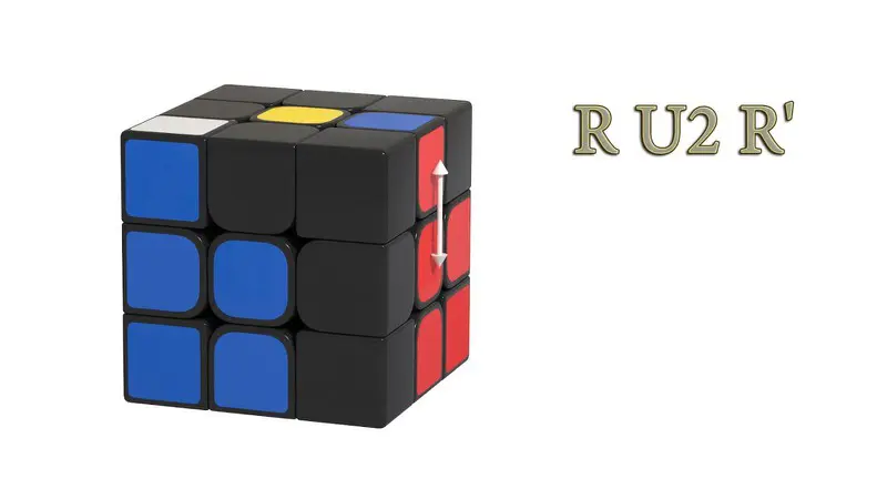 F2L for beginners - Step 2 - White on Top - algorithms: R U2 R' and F' U2 F
